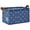 Navy MoonStar, variant on Foldable Iron Frame Open Home Storage Bins 16.9×11.4×10 Inch Waterproof Nice Cube Shelf Baskets Pink-chick