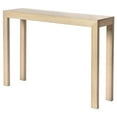 thumbnail image 3 of 46 inch Pinewood Entryway Table, UBesGoo Console Table Entrance Table, Narrow Sofa Table for Entryway, Living Room, Hallway, Off-White, 3 of 3