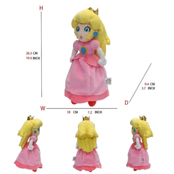 Peluches de animales de peluche de Mario, Princesa Peach, Margarita, Toadette, Rosalina, peline, bebé, Princesa, muñeca, regalos de cumpleaños