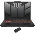 thumbnail image 1 of ASUS TUF Gaming A15 (2023) Gaming/Entertainment Laptop (AMD Ryzen 7 7735HS 8-Core, 15.6in 144Hz Full HD (1920x1080), GeForce RTX 4050, Win 11 Pro) with DV4K Dock, 1 of 7