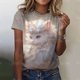 thumbnail image 3 of Camisetas con estampado de dibujos animados para mujer, camiseta informal de manga corta con dragón 3D, ropa de calle de gran tamaño, novedad de verano 2024, 3 of 5