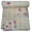 Cream, variant on Indian Vintage Art Cotton, Silk Mix Kantha Quilt , Patchwork Handwoven Kantha Quilt , Bedspread , Throw Blanket Size (King - 108" x 108")
