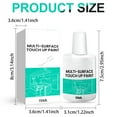 thumbnail image 3 of One Size Abs Repair Agent, Stains & Repairs Wall Cracks Wall Coating for Interior 15Ml for Home Kitchen Bedroom Living Room Durable Practical Daily Use Accessories, 3 of 9