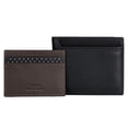 thumbnail image 4 of Cartera Dopp Alpha de pliegue fino con cartera extraíble negra, 4 of 7