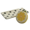 thumbnail image 2 of Transpac A5507 Lemon Salt and Pepper Shaker with Tray, Set of 3, Dolomite, 2 of 3