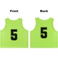 thumbnail image 2 of YOUI-GIFTS RE-HUO&nbsp;12 Pack&nbsp;Numbered（1-12） Scrimmage&nbsp;Vests/Sport Pinnies/Training&nbsp;Bibs&nbsp;for Basketball ,Soccer, Volleyball and Baseball, 2 of 7