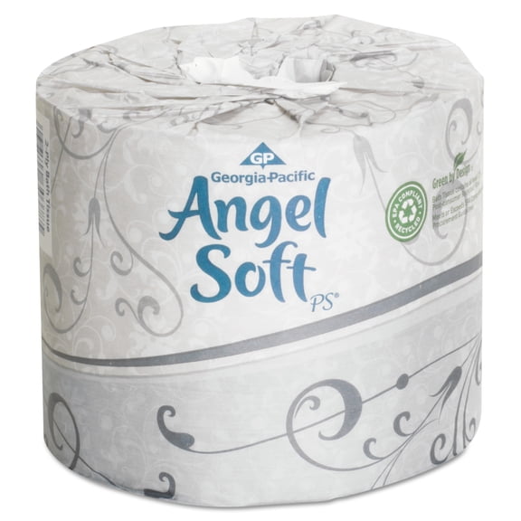 Georgia Pacific Professional Angel Soft ps Premium Bathroom Tissue, 450 Sheets/Roll, 40 Rolls/Carton