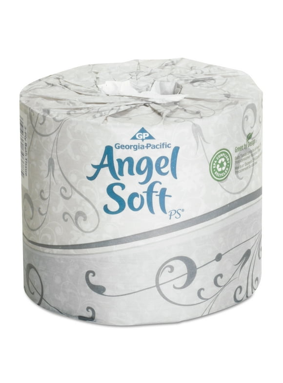 Georgia Pacific Professional Angel Soft ps Premium Bathroom Tissue, 450 Sheets/Roll, 40 Rolls/Carton