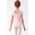 thumbnail image 3 of VINGT ANS Girls Short Sleeve Team Basic Leotard Ballet Dance Gymnastics, 3 of 5