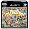 thumbnail image 2 of White Mountain Puzzle The New Millennium 1000 Piece Jigsaw Puzzle, 2 of 2