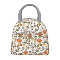 thumbnail image 1 of Easygdp Mushrooms Bolsa de Almuerzo Insulada Grande, Forro de Aluminio, Diseño Espacioso, a Prueba de Fugas, Ideal para Trabajo, Picnics, Viajes y Actividades al Aire Libre, 1 of 5