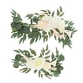 thumbnail image 2 of Guirnalda de de boda,Decoraciones de telón de fondo de boda con guirnalda de flores de ,Jardín casa boda fiesta decoración flor, de boda de flores artificiales Estilo G Sunnimix Guirnalda de arco de boda, 2 of 5