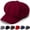Coffee, variant on LQCrafK Summer Newsboy Cap Visor Beret Hats Soft 8 Panels Vintage Cabbie Hat Octagonal Cap for Women Girls