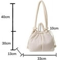 thumbnail image 7 of JUYGO Tote Bag for Women, Nylon Handbag Large Capacity Backpack Lightweight Dual-Purpose Crossbody Bag Bucket Bag Multi-Color Purse, 7 of 7