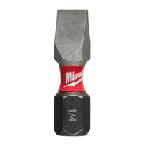 Milwaukee Tool SHOCKWAVE Impact Slotted 1/4" Insert Bits (2PK)