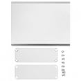 thumbnail image 1 of Caja de proyecto de plata VOBOR 28x84x110mm carcasa de producto electrónico DIY de plata mate integrada para protección, 1 of 8