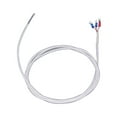 thumbnail image 1 of K Type Thermocouple Probe RTD PT100 Temperature Sensor Detector Gauge High Accuracy Waterproof with 2meter Line, 1 of 7
