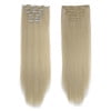 thumbnail image 4 of Xihbxyly Offres des Fêtes Mode Cheveux Longs Extensions de Cheveux à Clip Perruque Lisse Complète Offres du Jour, 4 of 4
