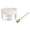 100ml with spoon, variant on Food Storage Canister Container with Lid Organization Jar Wide Mouth Glass Storage Jar Airtight Glass Canister for Sugar 100ml