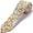 Yellow Orange, variant on Barry.Wang Men's Cotton Ties Flower 3.15" Necktie Rust Printed Skinny Tie Sets Clip Extra Long Flower Wedding Party