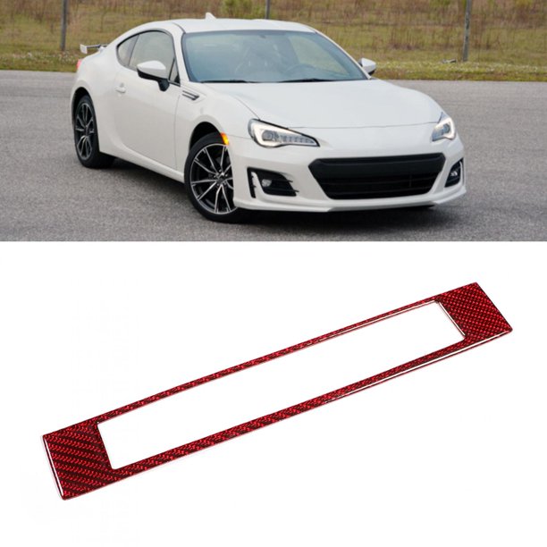 Pegatina De Control Central Embellecedor De Control Central Marco De Control Central De Coche De Conducción Izquierda Decoración De Fibra De Carbono Apto Para Subaru BRZ ANGGREK Otros