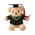 thumbnail image 1 of Grad Party Decorations Graduation Stuffed Bear, 10 Inch Graduation Season Creative Gift Bear Doll Plush Toy, for Graduation Decorations Anniversary Party Decorations (C), 1 of 6