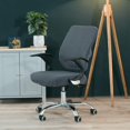 thumbnail image 2 of Removable Stretch Wedding Banquet Dining Chair Cover Seat Slip Covers - Gray, 2 of 4