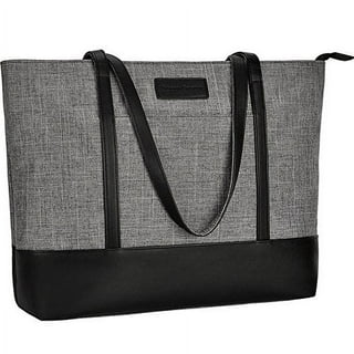 BOSTANTEN Laptop Bags 17 inch Briefcase for Men Nylon Water-Resistant Large Business Travel Bag Black