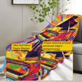 thumbnail image 3 of Piano Art Blanket,Colorful Musical Themed Flannel Throw Blankets,Soft Warm Lightweight Cozy Plush Throws for Bedroom Sofa Office Home Decor Gifts for Women Girls 60"x50", 3 of 6