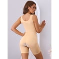 thumbnail image 2 of DARING DIVA V Neck Butt Lifter Full Body Shaper Slimmer Jumpsuit L Beige, 2 of 6
