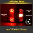 thumbnail image 5 of For 2007-2013 chevy silverado 1500 2500 3500 Tail Lights Replacement Rear Brake Lamps Pair w/o Bulbs&Wiring, 5 of 9