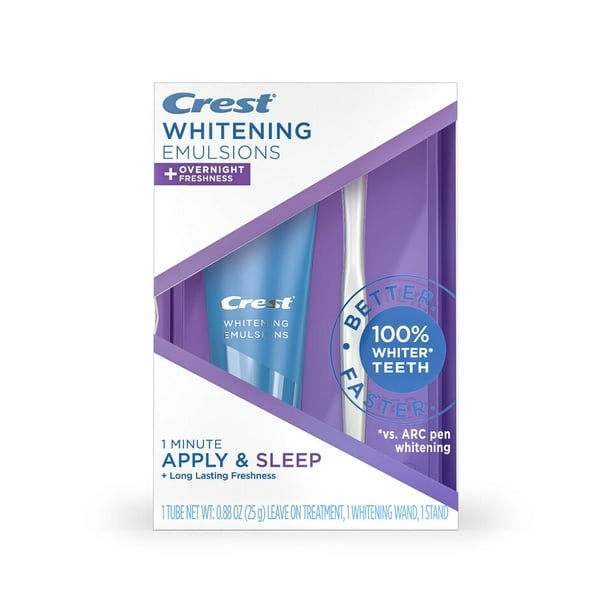 Crest Whitening Emulsions + Overnight Freshness *EN