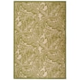 thumbnail image 2 of Safavieh Courtyard Connie Floral Indoor/Outdoor Area Rug, Natural/Olive, 6'7" x 9'6", 2 of 13