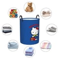 thumbnail image 6 of Large Laundry Basket with Handle, Hello Kitty Collapsible Laundry Hamper, Dirty Clothes Storage Basket for Living Room, Bathroom, Bedroom, College Dorm, 6 of 7