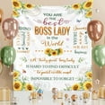 thumbnail image 2 of Boss Lady Gifts for Women,Boss Day Gifts for Her, Best Boss Gifts Throw Blanket 60 L X50 W, Boss Appreciation Gifts for Female, Boss Lady Office Decor Retirement Gifts, 2 of 5