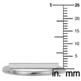 thumbnail image 3 of KoolJewelry 14k White Gold Horizontal Bar Ring (size 9), 3 of 4