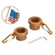 thumbnail image 5 of Paquete de 2 anillos de montaje giratorios para de bandera Clip de ojales antienvolución para accesorios de mástiles de bandera de 1 pulgada Macarena Anillos de montaje para asta de bandera, 5 of 8