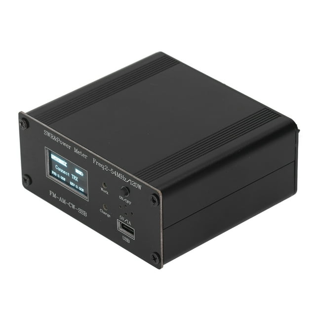 Medidor De Potencia De Onda Corta, Medidor SWR Preciso, Carga USB De 120 W, Detección Inteligente Profesional Para La Industria