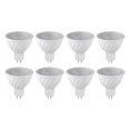 thumbnail image 1 of 8 bombillas LED MR16 DOB de 7W con base GU5.3, 6000k, 580LM, luz blanca, para iluminación de techo, rieles y uso doméstico., 1 of 5