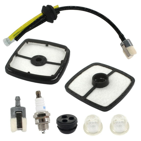 Air Filter Fuel Line Spark Plug Kit For ECHO SRM2100 GT2000 GT2100 PAS2000 SRM2400 SRM230 Trimmer Grommet Primer Bulb