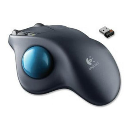 Logitech DN7052 M570 Wireless Trackball Mouse, Dark Gray