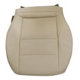 thumbnail image 1 of CUITING Driver Bottom Leather Seat Cover for Mercedes-Benz C250 C300 C350  Tan Microfiber Leather, 1 of 5
