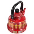 thumbnail image 1 of Tea Kettle Household Red Enamel for Heating Coffee and Tea 1Pcs, 1 of 4