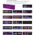 thumbnail image 3 of Music Spectrum Display, Colorful LED Music Spectrum Analyzer with 384 RGB LEDs, 20 Dynamic & 7 Color Effects, 1624 Segment Rhythm Light Level Voice Sensor with Clock for Musicians, 3 of 8