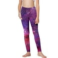 thumbnail image 4 of KkSLirnhs 5 Years Girls' Printed Stretchy Leggings, Soft Cotton Blend, Great for Spring & Summer, Easy to Match with Tops, Fun Patterns, Sizes 5-12 Multicolor, 4 of 5