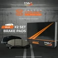 thumbnail image 2 of Max Brakes Rear  Ceramic Pads | KT082152-27, 2 of 6