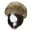 Brown, variant on IROINNID Women's Winter Thermal Hat Elegant Faux-fur Thickened Warm Hat Plush Brimless Cap,Brown
