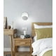 thumbnail image 3 of (Blanco) Apliques de pared para interiores, lámpara de pared LED blanca de 5 W, aplique de pared moderno, blanco cálido, aplique de pared de hierro creativo 2 en 1, lámpara LED, 3 of 5