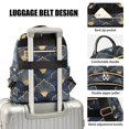 thumbnail image 3 of FORMRS Mini Backpack Purse for Women Travel Daypack Casual Shoulder Bag, Elegance Art Pattern, 3 of 7