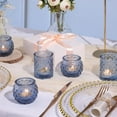 thumbnail image 6 of 36pcs Assorted Blue Votive Candle Holders, Blue Candle Holders for Wedding Table Decor, Tea Lights Candle Holder for Table Centerpiece, Bridal Shower, Baby Shower Decorations, 6 of 12